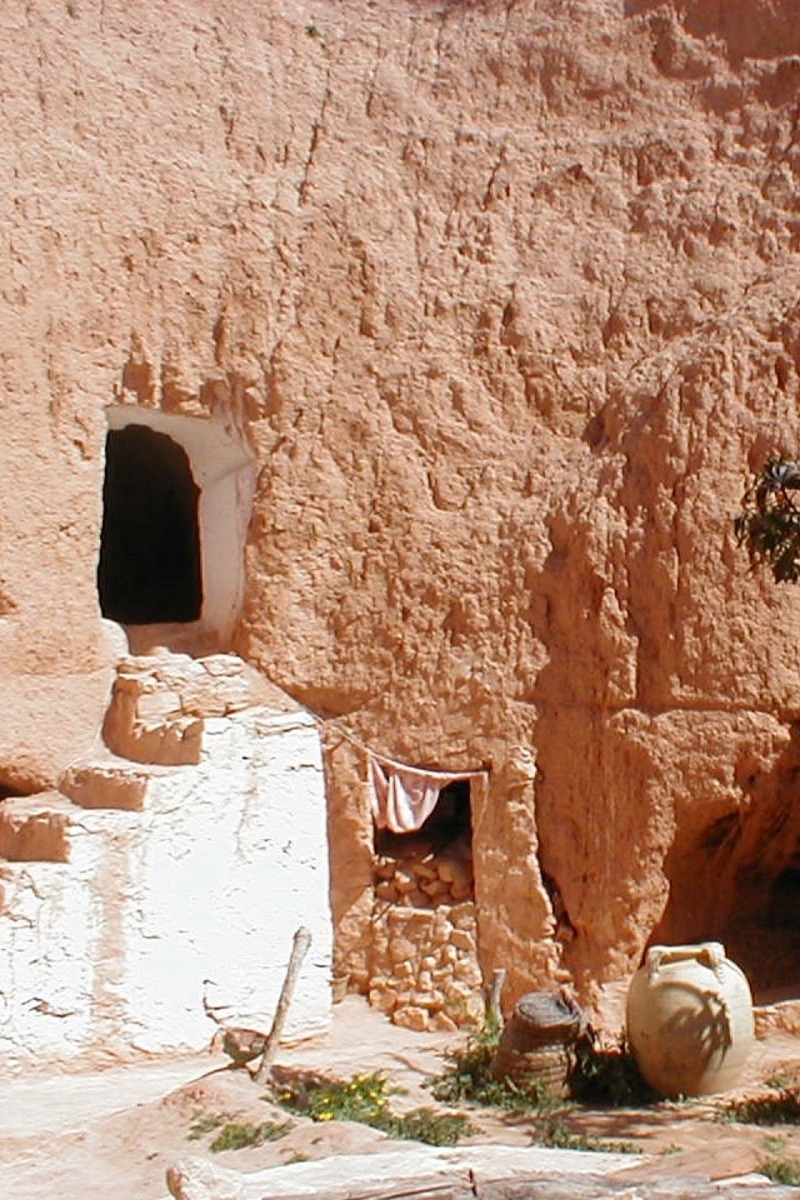 Пещерный город Матмата Тунис